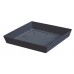 PROSPERPLAST LOFLY miska pod doniczkę 24,5x24,5x4cm, antracyt PPLFQ245