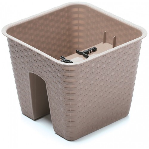 PROSPERPLAST RATOLLA Poręcz 27,2 x 27,2 x 22,5cm , mocca DRLB280 PROSPERPLAST RATOLLA Poręcz 27,2 x 27,2 x 22,5cm , mocca DRLB280