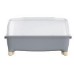 Prosperplast RESPANA PLANTER WOOD LOW Set Rozsadnik 77 cm, szary kamień ISEW780