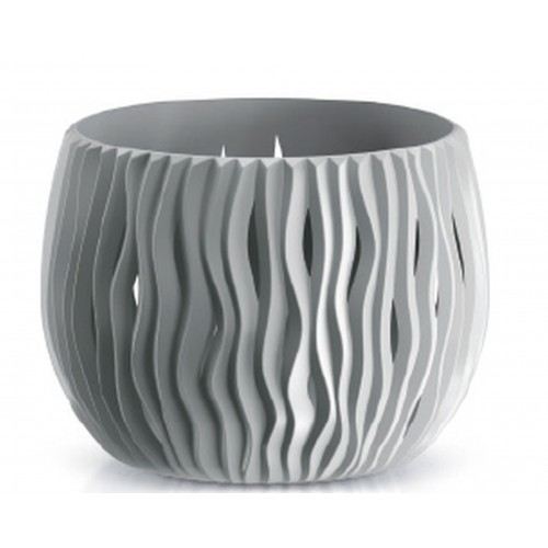 Prosperplast SANDY Bowl Basic Osłonka 14,4 cm, szary DSK150N Prosperplast SANDY Bowl Basic Osłonka 14,4 cm, szary DSK150N