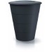 Prosperplast SMOOTH Zbiornik na deszczówkę 210l, antracyt IDSM210