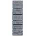 Prosperplast TOWER STONE Zbiornik na deszczówkę 350l, szary IDTST350