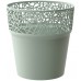 Prosperplast TREE ażurowa osłonka na doniczkę 14,5 cm, szałwia DTRE145