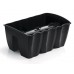 Prosperplast CROWN Doniczka na balustradę 39 x 28 x 20cm, 12l, antracyt DCRO400