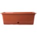 Prosperplast CAMELIA skrzynka z miską 40,2x17x14,3cm terakota DCM400