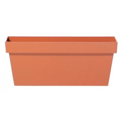 PROSPERPLAST CUBE CASE CONCRETE Skrzynka balkonowa 8 l, terakota DCUC400