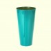 PROSPERPLAST TUBUS SLIM SHINE Doniczka 9 / 15,5l, turkusowy połysk DTUS250S