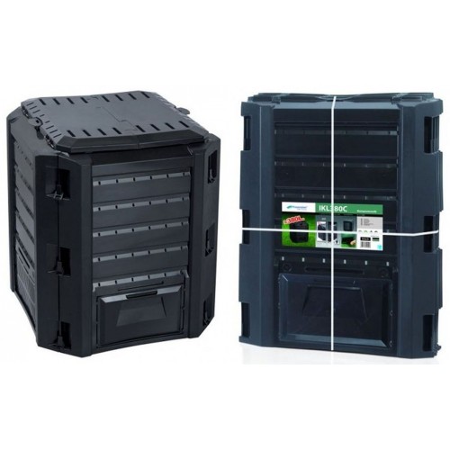 Prosperplast COMPOGREEN Kompostownik 380l, czarny IKL380C Prosperplast COMPOGREEN Kompostownik 380l, czarny IKL380C