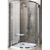RAVAK PIVOT PSKK3-100 Kabina prysznicowa półokrągła biała/chrom + transparent 376AA100Z1