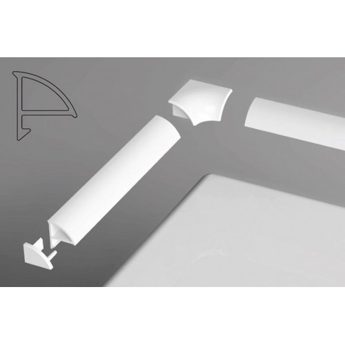 RAVAK listwa mocująca 10/2000 biała 200 cm XB452000001 RAVAK listwa mocująca 10/2000 biała 200 cm XB452000001