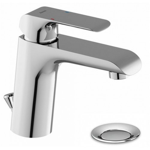 RAVAK FLAT FL 013.00 Bateria umywalkowa stojąca z korkiem X070117