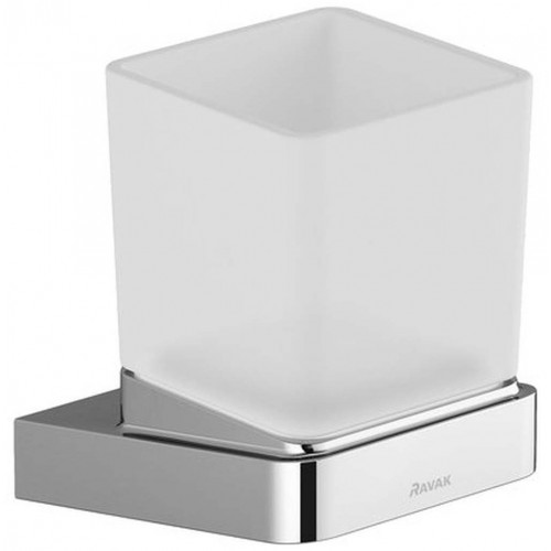 RAVAK 10° TD 210.00 Uchwyt ze szklanym kubkiem X07P321 RAVAK 10° TD 210.00 Uchwyt ze szklanym kubkiem X07P321