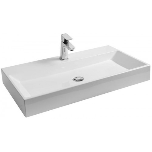 RAVAK NATURAL 800 Umywalka biała z otworem bez przelewu XJO01280000