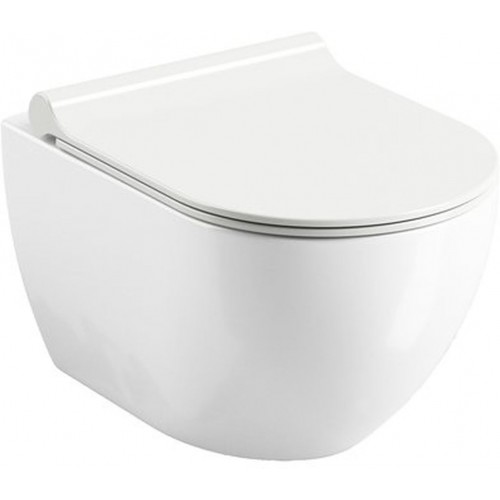 RAVAK UNI CHROME RIMOFF toaleta podwieszana WC white X01535