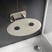 RAVAK OVO-P II-CLEAR Siedzisko B8F0000048