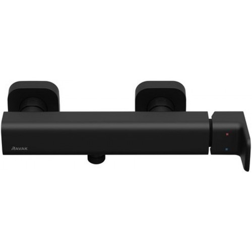 RAVAK 10° FREE BLACK TD F 032.20 Bateria prysznicowa naścienna X070153