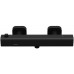 RAVAK 10° FREE BLACK TD F 033.20 Termostatyczna bateria prysznicowa naścienna X070154