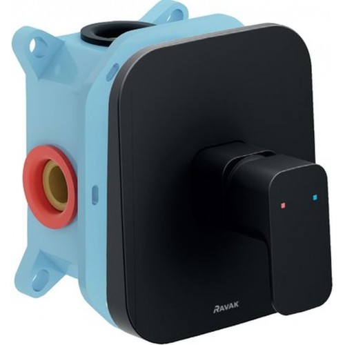 RAVAK 10° FREE BLACK TD F 066.20 Bateria podtynkowa do R-box X070159