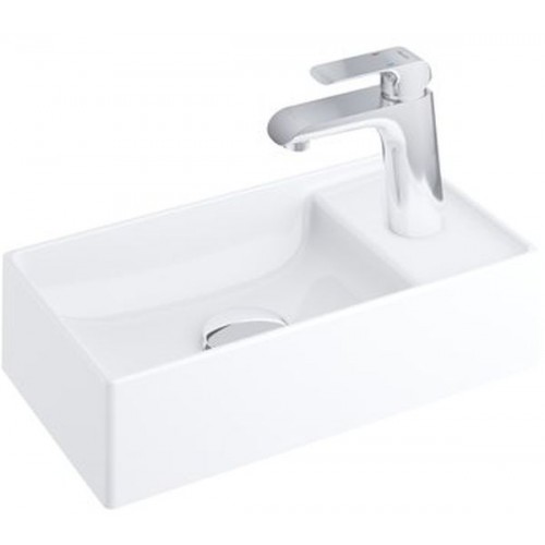 RAVAK VEDA SLIM 400 Umywalka mini ceramiczna biała XJX01240000