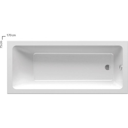 RAVAK 10° Wanna 170 x 75 cm CA71000000 RAVAK 10° Wanna 170 x 75 cm CA71000000