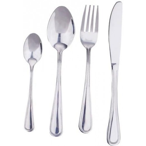 RENBERG 24 elementowy komplet sztućców ze stali nierdzewnej RB-4511