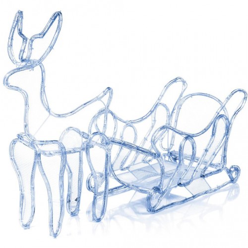 RETLUX RXL 245 Świetlówka LED, motyw - renifer z saniami