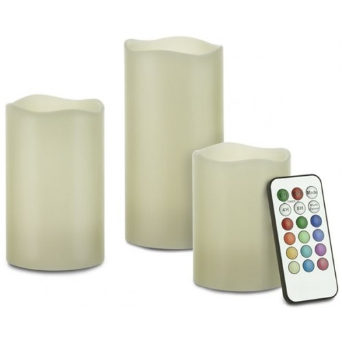 RETLUX RLC 33 Świeczka woskowa LED, 3 szt Color 50001420