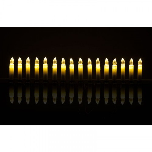 RETLUX RXL 40 Oświetlenie świąteczne 16 LED CANDLE 1,6 + 1,5M WW ciepła biel 50001797