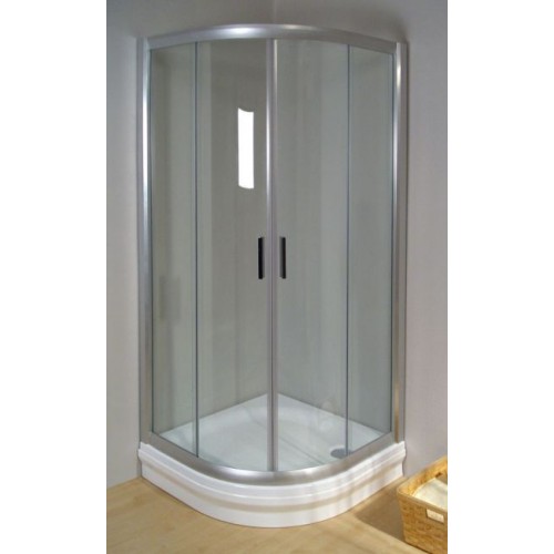RAVAK RAPIER kabina prysznicowa NRKCP4-100 satyna Transparent, 3L3A0U00Y1