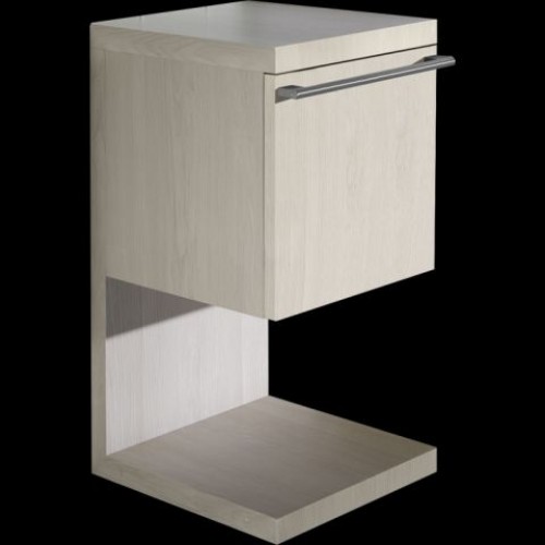 Roca Hall kolumna dolna 27 cm z półką i drzwiczkami (wersja prawa,dąb bielony) A856434611 Roca Hall kolumna dolna 27 cm z półką i drzwiczkami (wersja prawa,dąb bielony) A856434611