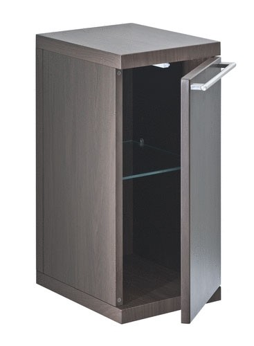 Roca Hall kolumna dolna 27 cm z drzwiczkami (wersja prawa, kolor wenge) A856440601