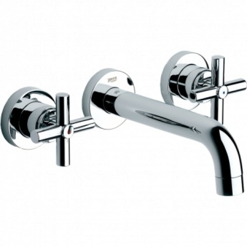 Roca Loft dwuuchwytowa bateria umywalkowa ścienna A5A4743C00