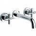 Roca Loft dwuuchwytowa bateria umywalkowa ścienna A5A4743C00