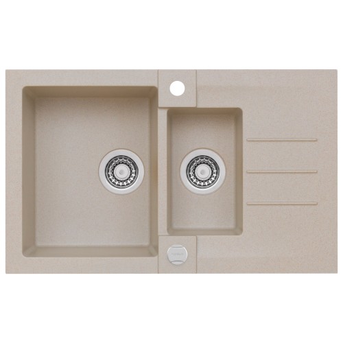 ALVEUS Rock 70 zlewozmywak 780x480 mm, owsiany