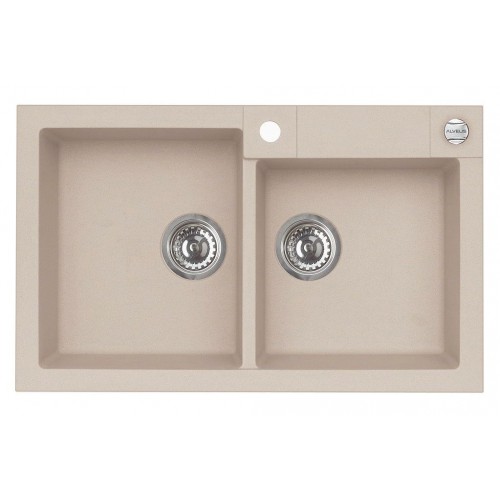 ALVEUS Rock 90 zlewozmywak 780x480 mm, lolor owsiany 1219053
