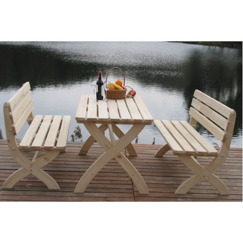 STRONG Ławka ogrodowa, drewno sosnowe 281/1