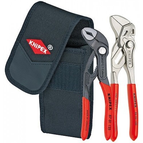 KNIPEX Zestaw narzędzi klucz + cobra w wersji mini, etui na pasek 002072V01