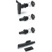 Prosperplast ICANSET 4 Zestaw odprowadzania wody ze zbiornika (5szt.) ICANS4