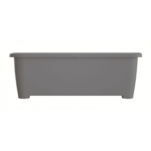 PROSPERPLAST RESPANA Planter Low Rozsadnik 77 cm, szary kamień ISEB770