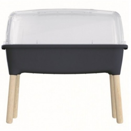 Prosperplast RESPANA PLANTER WOOD HIGH Set Pokrywa do siewnika 77x38x79, antracyt ISEW780H