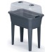Prosperplast RESPANA PLANTER ECOLINE SET Rozsadnik 59,6x36,8x75,3cm, antracyt IPE600