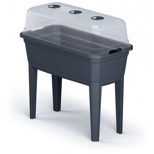 Prosperplast RESPANA PLANTER ECOLINE SET Rozsadnik 74,9x36,8x77,7cm, antracyt IPE750