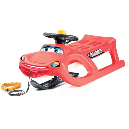 Prosperplast ZIGI ZET Control sanki 91x36x45cm, czerwony ISZGC