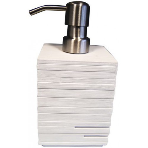 BRICK Dozownik mydła stojący, biały 22150501
