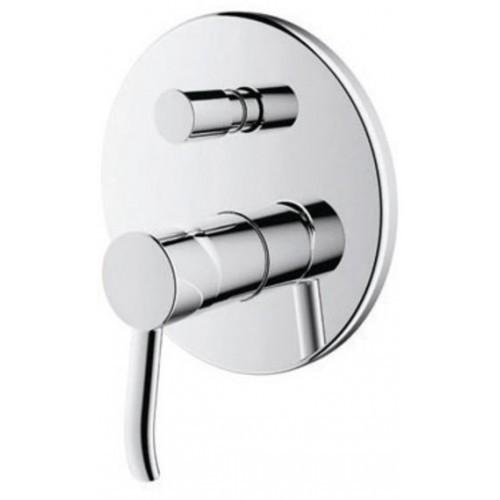 SAPHO LUKA Podtynkowa bateria wannowo - prysznicowa, 2 wyjścia, chrom LK42