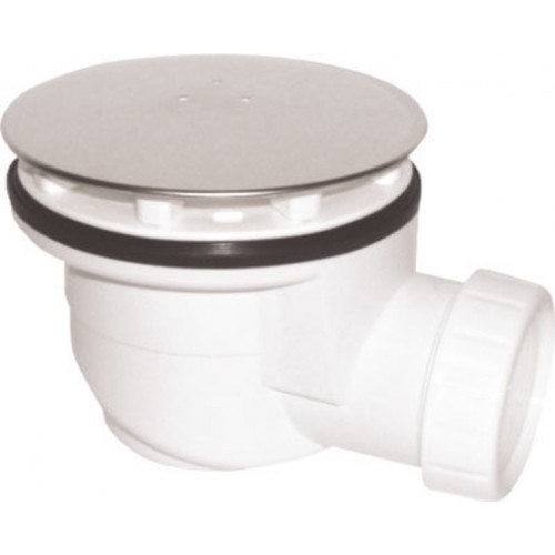 SAPHO Syfon brodzikowy, do otworu 90mm, stal nierdzewna EWN0850 SAPHO Syfon brodzikowy, do otworu 90mm, stal nierdzewna EWN0850