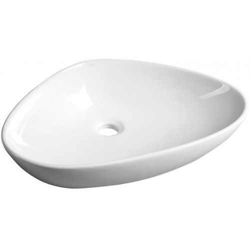 SAPHO TERUEL Umywalka ceramiczna nablatowa, 58,5x14x39 cm BH7007 SAPHO TERUEL Umywalka ceramiczna nablatowa, 58,5x14x39 cm BH7007