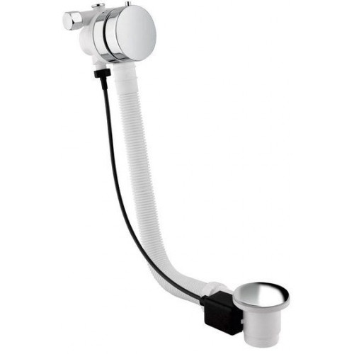 SAPHO SENATOR wannowy zestaw z napełnianiem przelewem 550 mm, chrom VR365051