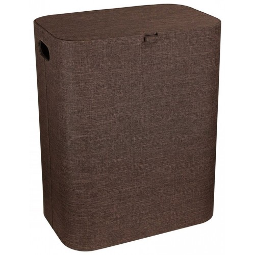 SAPHO BELLAGIO kosz materiałowy na bieliznę 50,5x62,5x32cm, brąz 3063SB SAPHO BELLAGIO kosz materiałowy na bieliznę 50,5x62,5x32cm, brąz 3063SB