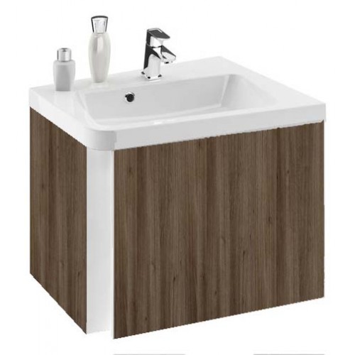 RAVAK 10° SD 550 R Szafka podumywalkowa narożna, ciemny orzech X000000744 RAVAK 10° SD 550 R Szafka podumywalkowa narożna, ciemny orzech X000000744